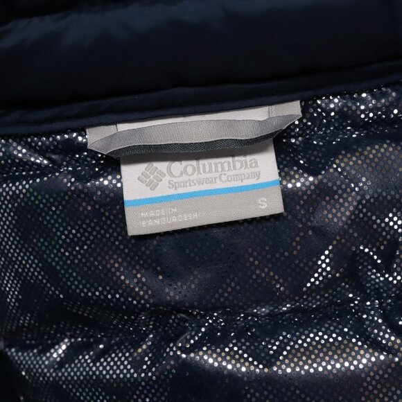 Columbia Mens POWDER LITE 2 Navy Blue Winter Jacket Omni-Heat Size Small NWT - Picture 9 of 13